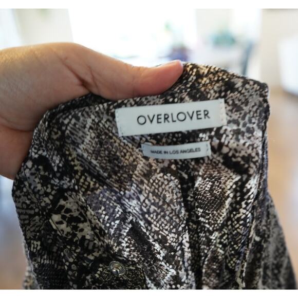 REVOLVE OVERLOVER Ynez Snake Jumpsuit Romper Small - Picture 5 of 8